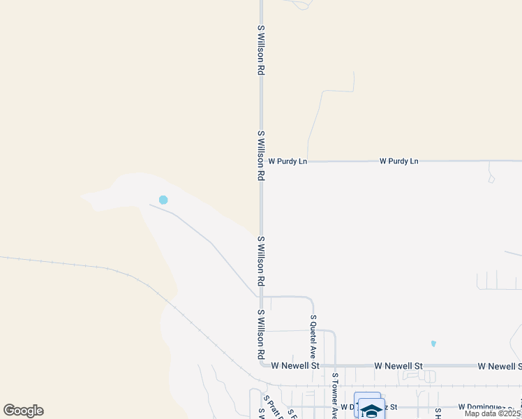 map of restaurants, bars, coffee shops, grocery stores, and more near South Willson Road in Bisbee