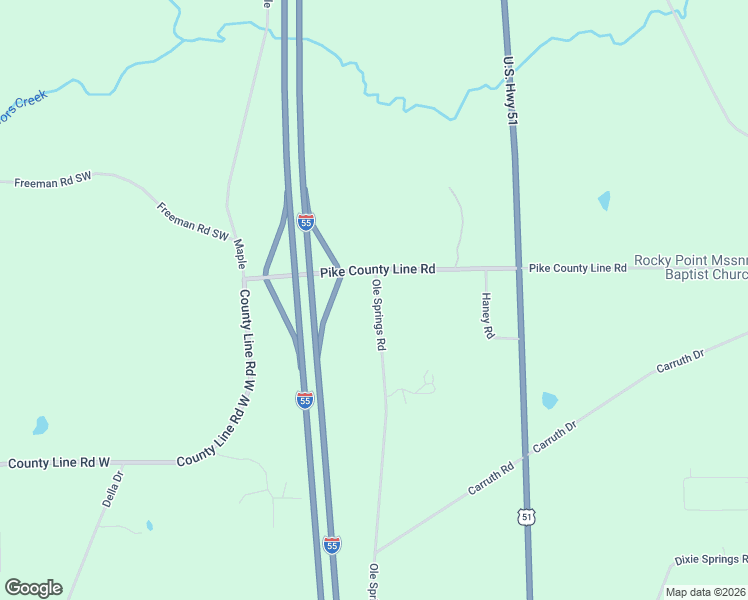 map of restaurants, bars, coffee shops, grocery stores, and more near 2108 Ole Springs Road in Summit