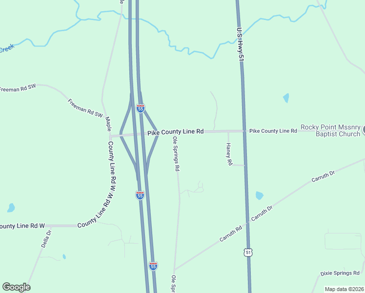 map of restaurants, bars, coffee shops, grocery stores, and more near 2108 Ole Springs Road in Summit