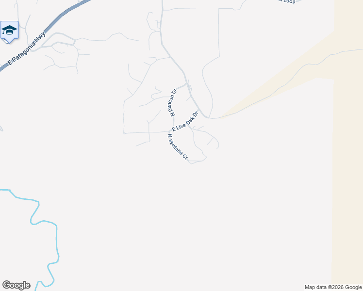 map of restaurants, bars, coffee shops, grocery stores, and more near 926 North Ventana Court in Nogales