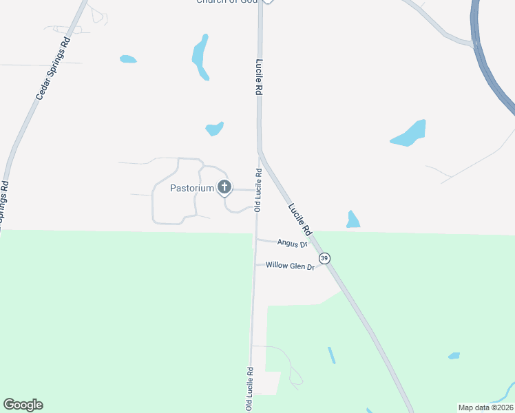 map of restaurants, bars, coffee shops, grocery stores, and more near 7435 Old Lucile Road in Blakely