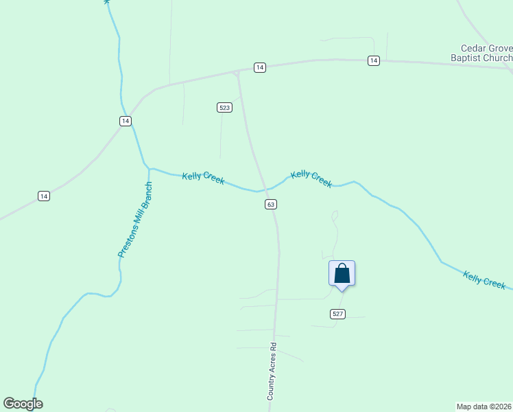 map of restaurants, bars, coffee shops, grocery stores, and more near 522 County Road 63 in Midland City