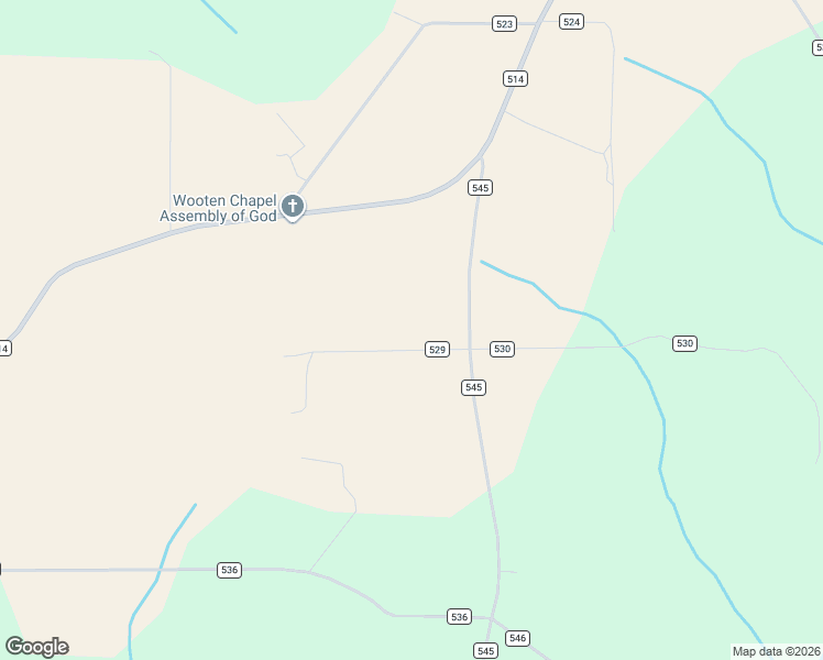 map of restaurants, bars, coffee shops, grocery stores, and more near 86 County Road 529 in New Brockton