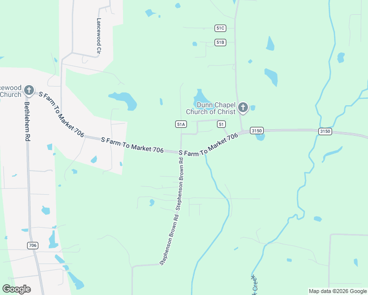 map of restaurants, bars, coffee shops, grocery stores, and more near 1568 Bethlehem Road in Lufkin