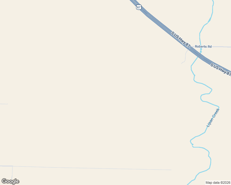 map of restaurants, bars, coffee shops, grocery stores, and more near 13569 U.S. 87 in San Angelo