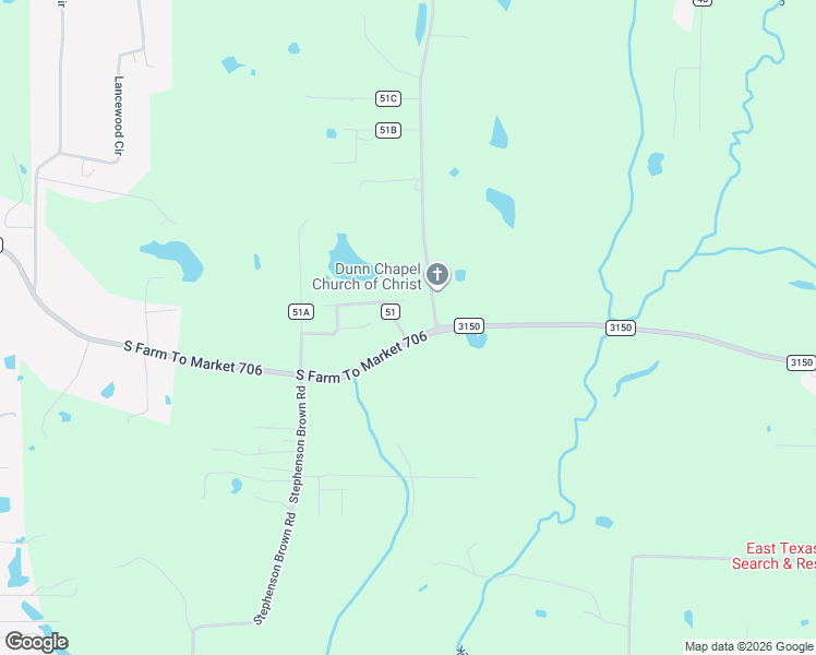 map of restaurants, bars, coffee shops, grocery stores, and more near 127 Falcon Avenue in Lufkin