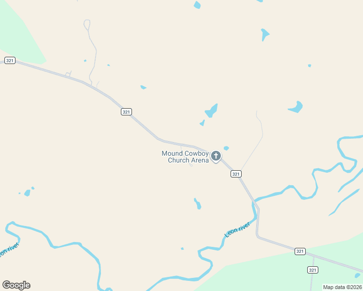 map of restaurants, bars, coffee shops, grocery stores, and more near 1950 County Road 321 in Gatesville