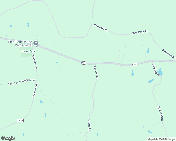 map of restaurants, bars, coffee shops, grocery stores, and more near 4145 Texas 184 in Hemphill