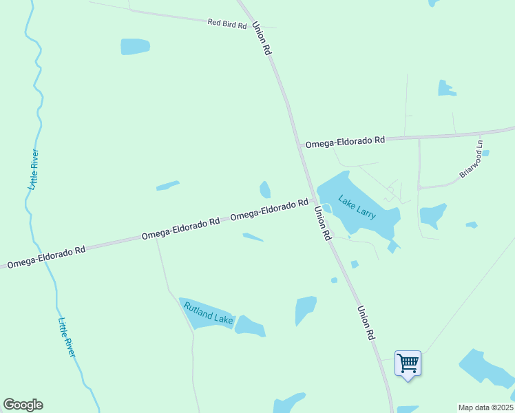 map of restaurants, bars, coffee shops, grocery stores, and more near 322 Omega-Eldorado Road in Tifton