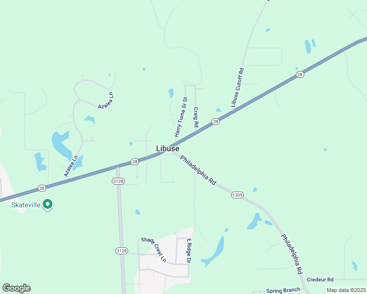 map of restaurants, bars, coffee shops, grocery stores, and more near in Libuse