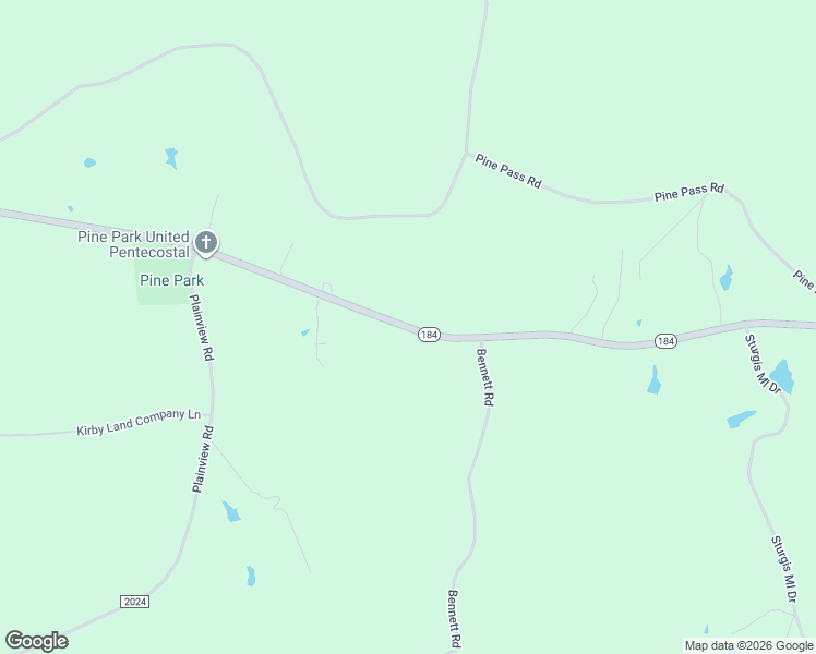 map of restaurants, bars, coffee shops, grocery stores, and more near 4145 Texas 184 in Hemphill