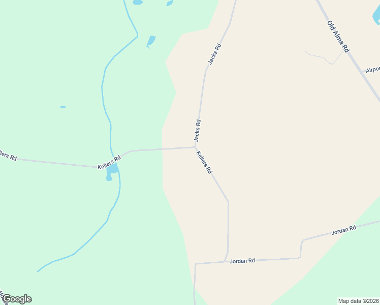 map of restaurants, bars, coffee shops, grocery stores, and more near 1821 Kellers Road in Blackshear