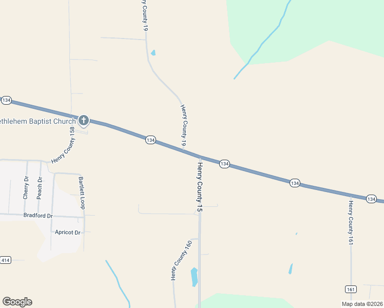 map of restaurants, bars, coffee shops, grocery stores, and more near 126 County Road 15 in Headland