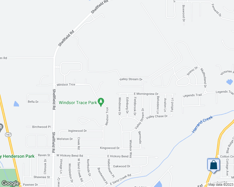 map of restaurants, bars, coffee shops, grocery stores, and more near 501 Morningview Drive in Enterprise
