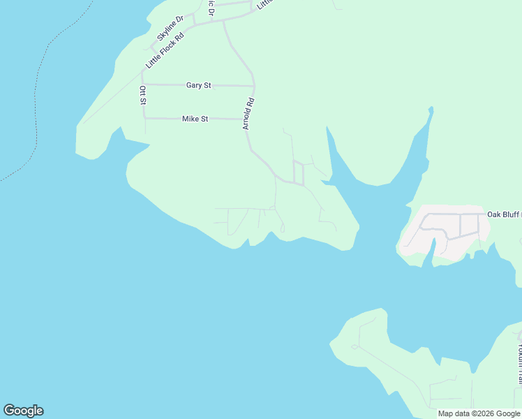 map of restaurants, bars, coffee shops, grocery stores, and more near Bono Drive in Many