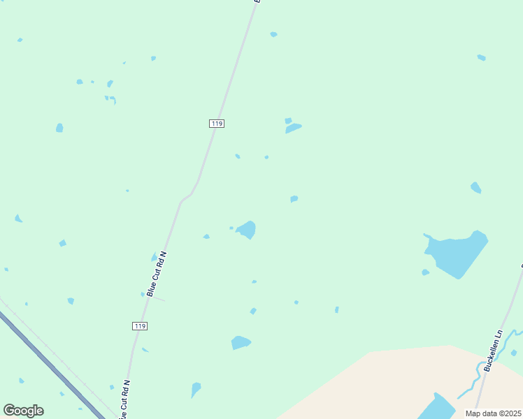 map of restaurants, bars, coffee shops, grocery stores, and more near 1026 Blue Cut Road North in McGregor
