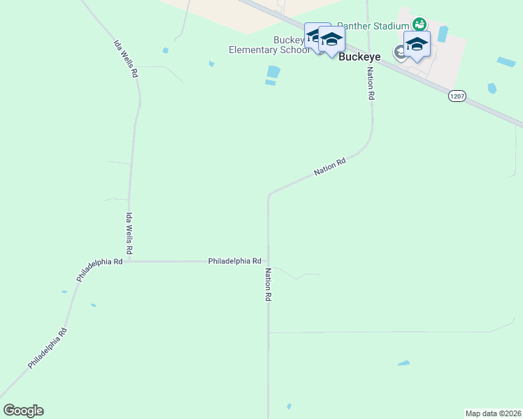 map of restaurants, bars, coffee shops, grocery stores, and more near 779-799 Nation Road in Deville