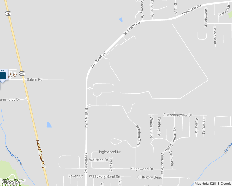 map of restaurants, bars, coffee shops, grocery stores, and more near 228 Windsor Garden Drive in Enterprise