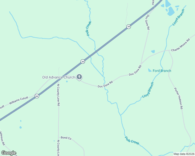 map of restaurants, bars, coffee shops, grocery stores, and more near 66 Doc Gore Road in Sumrall