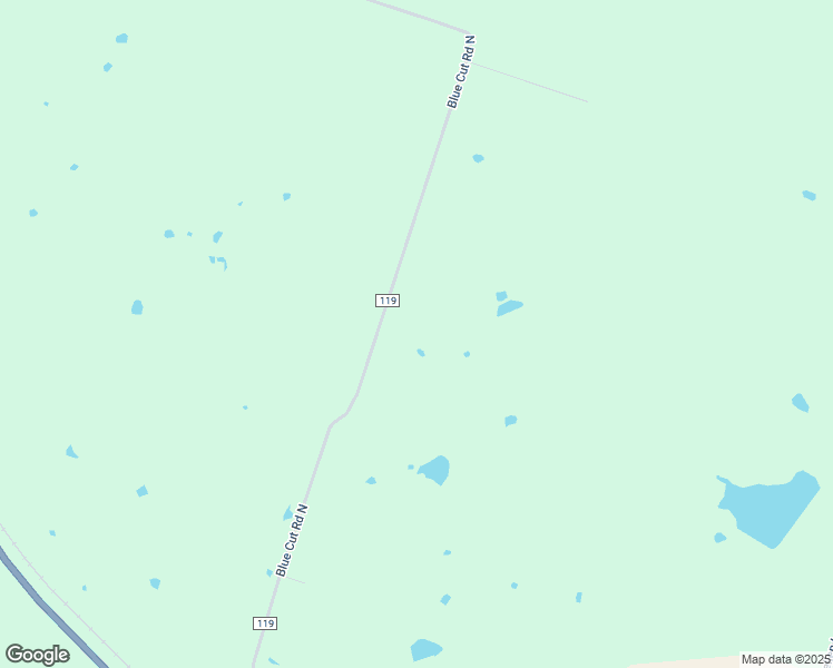 map of restaurants, bars, coffee shops, grocery stores, and more near 1282 Blue Cut Road North in McGregor