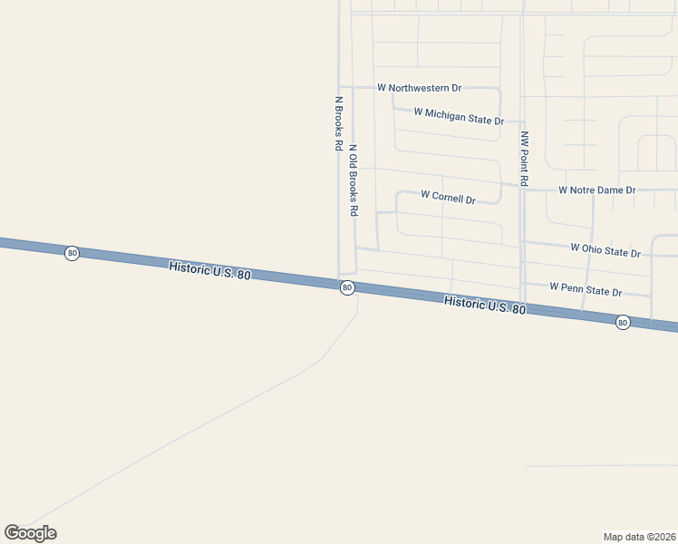map of restaurants, bars, coffee shops, grocery stores, and more near 3324 North Brooks Road in Douglas