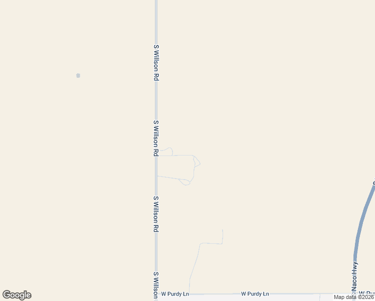 map of restaurants, bars, coffee shops, grocery stores, and more near 2831 South Willson Road in Bisbee