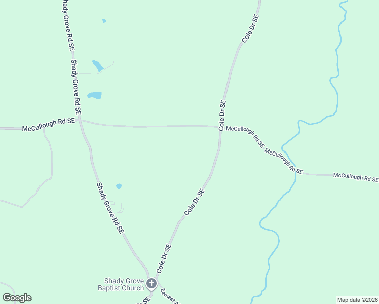 map of restaurants, bars, coffee shops, grocery stores, and more near 2317 McCullough Road Southeast in Bogue Chitto
