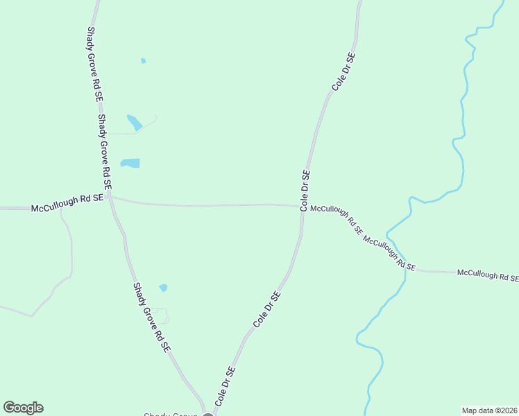 map of restaurants, bars, coffee shops, grocery stores, and more near 2300 McCullough Road Southeast in Bogue Chitto