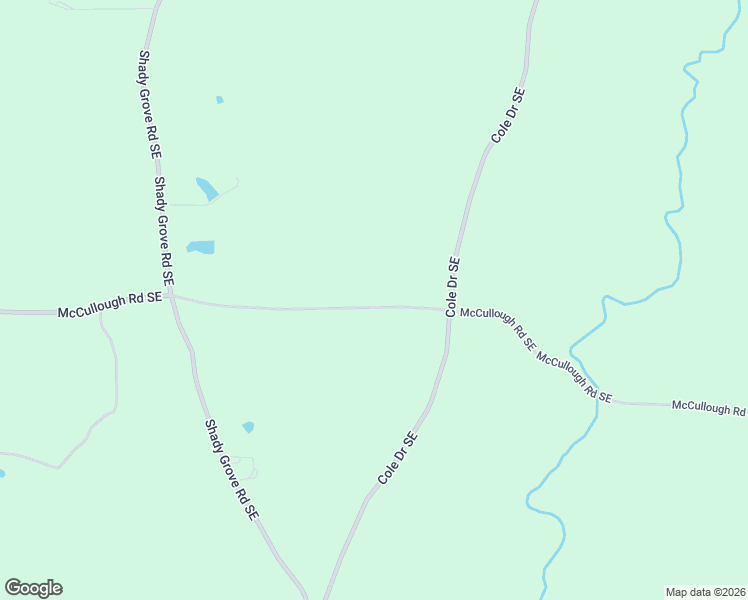 map of restaurants, bars, coffee shops, grocery stores, and more near 2300 McCullough Road Southeast in Bogue Chitto