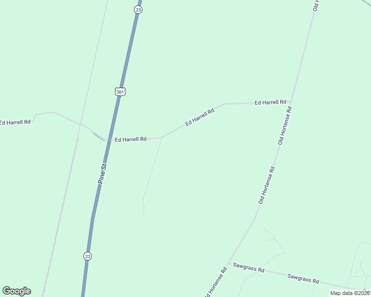 map of restaurants, bars, coffee shops, grocery stores, and more near 599 Ed Harrell Road in Hortense