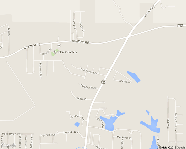 map of restaurants, bars, coffee shops, grocery stores, and more near 205 Candlewood Drive in Enterprise