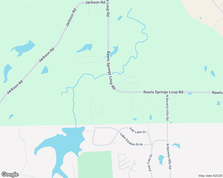 map of restaurants, bars, coffee shops, grocery stores, and more near 441 Rawls Springs Loop Road in Hattiesburg