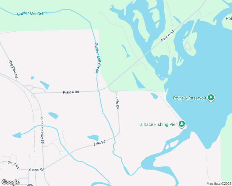 map of restaurants, bars, coffee shops, grocery stores, and more near Falls Road in River Falls