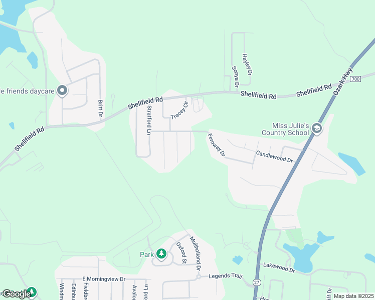map of restaurants, bars, coffee shops, grocery stores, and more near 108 Shadow Lane in Enterprise