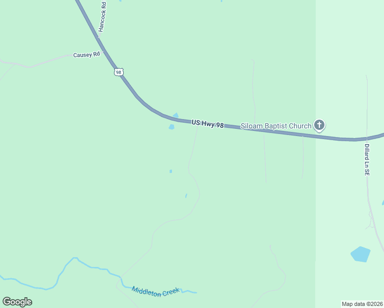 map of restaurants, bars, coffee shops, grocery stores, and more near Temple Road in Meadville