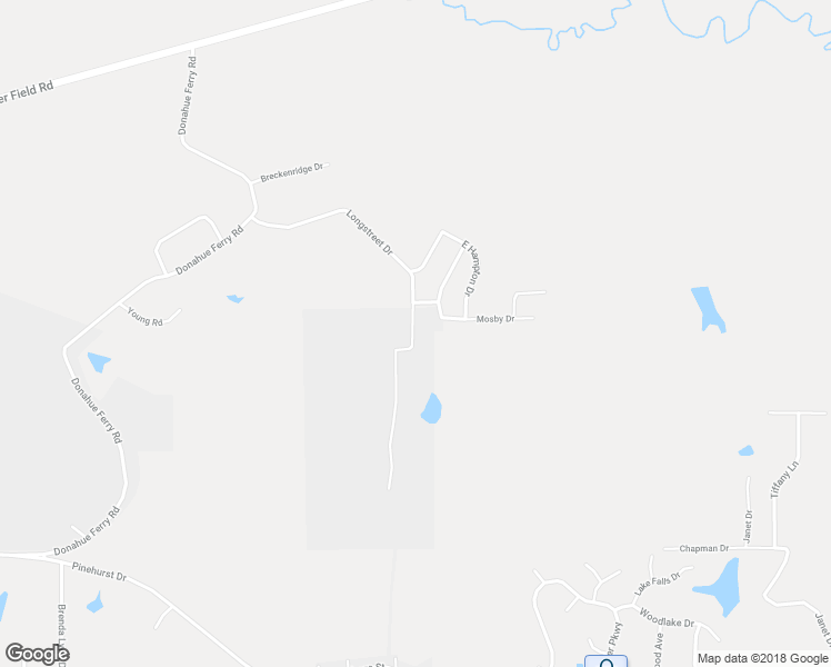 map of restaurants, bars, coffee shops, grocery stores, and more near 416 Longstreet Drive in Pineville