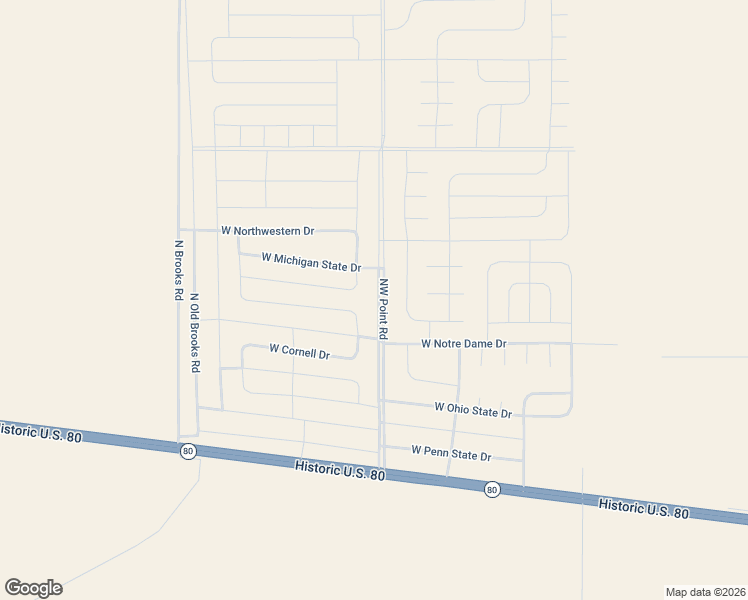 map of restaurants, bars, coffee shops, grocery stores, and more near Northwest Point Road in Douglas