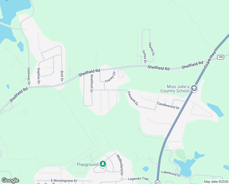 map of restaurants, bars, coffee shops, grocery stores, and more near 103 Chapelwood Drive in Enterprise