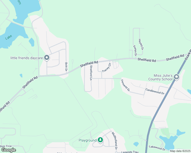 map of restaurants, bars, coffee shops, grocery stores, and more near 402 Fernway Drive in Enterprise