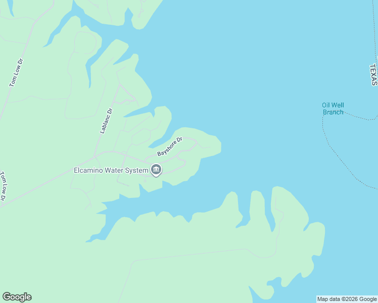 map of restaurants, bars, coffee shops, grocery stores, and more near 158 El Camino Drive in Hemphill