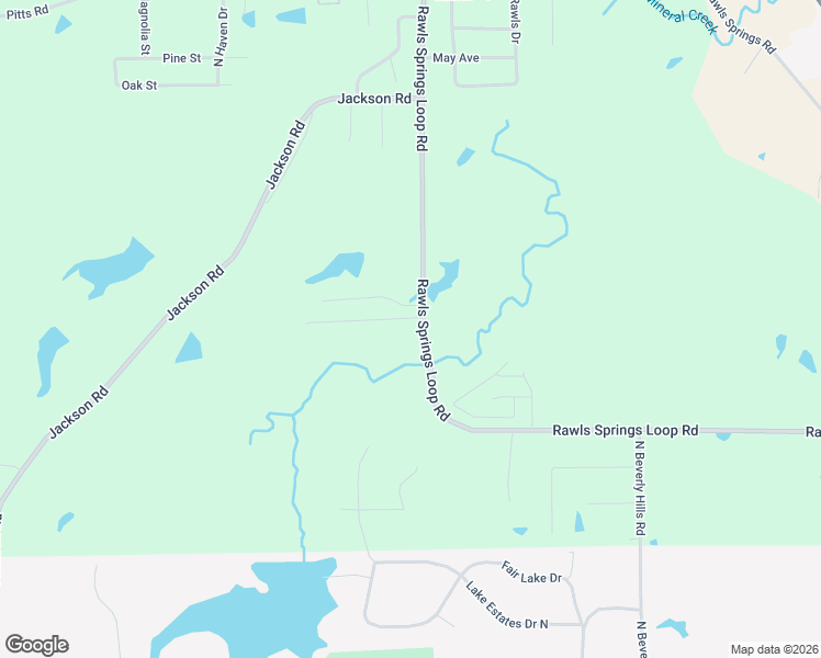map of restaurants, bars, coffee shops, grocery stores, and more near 488-496 Rawls Springs Loop Road in Hattiesburg