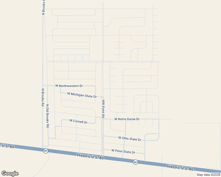 map of restaurants, bars, coffee shops, grocery stores, and more near Kent Drive in Cochise County