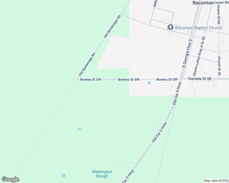 map of restaurants, bars, coffee shops, grocery stores, and more near 4605 Bowles Road in Baconton