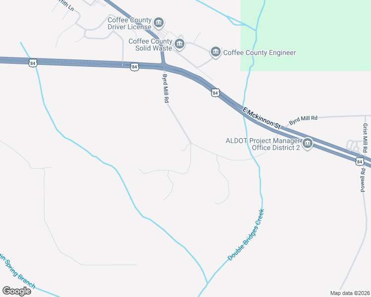 map of restaurants, bars, coffee shops, grocery stores, and more near 778 County Road 272 in New Brockton