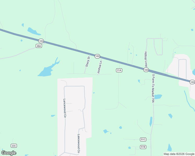 map of restaurants, bars, coffee shops, grocery stores, and more near 163 Derek Road in Lufkin