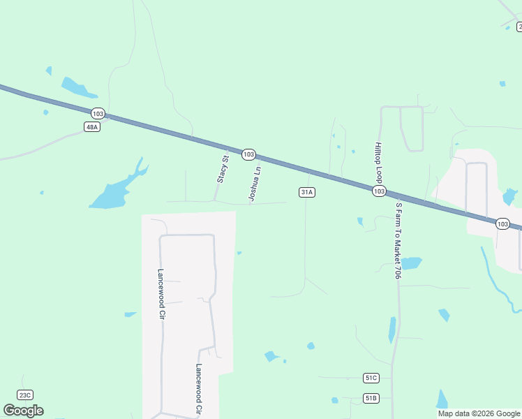 map of restaurants, bars, coffee shops, grocery stores, and more near 163 Derek Road in Lufkin