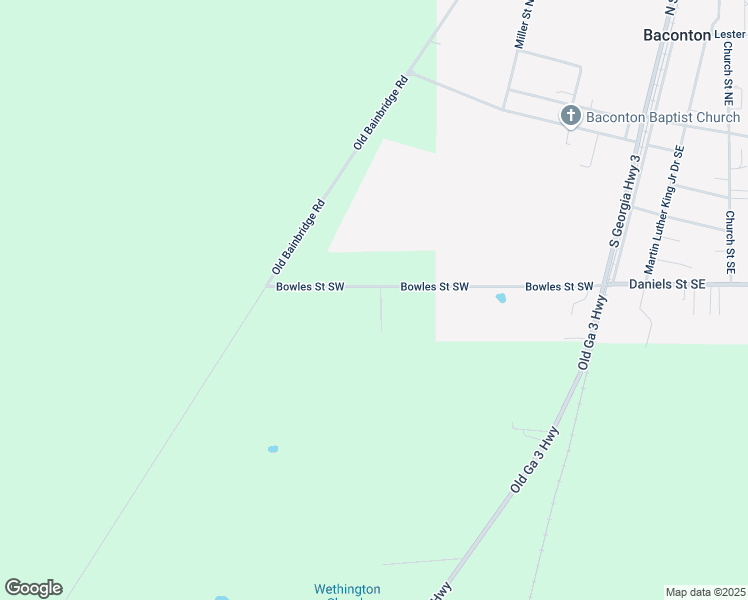 map of restaurants, bars, coffee shops, grocery stores, and more near 4605 Bowles Road in Baconton