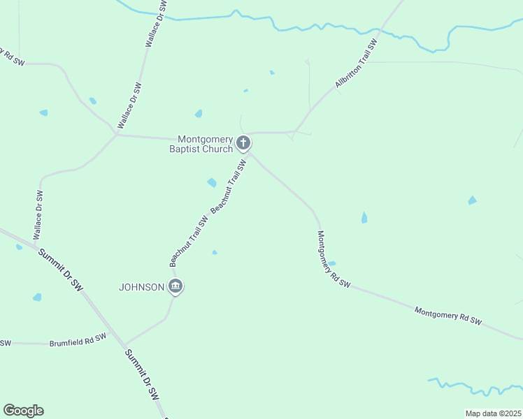 map of restaurants, bars, coffee shops, grocery stores, and more near 566-598 Beachnut Trail Southwest in Bogue Chitto