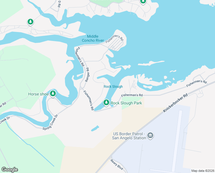 map of restaurants, bars, coffee shops, grocery stores, and more near 2562 Sleepy Hollow Road in San Angelo