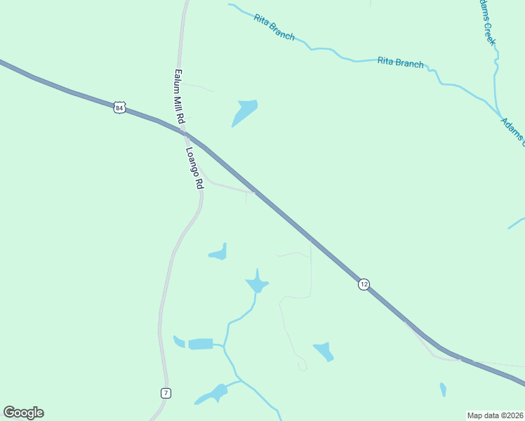 map of restaurants, bars, coffee shops, grocery stores, and more near 5354 Lambert Road in Red Level